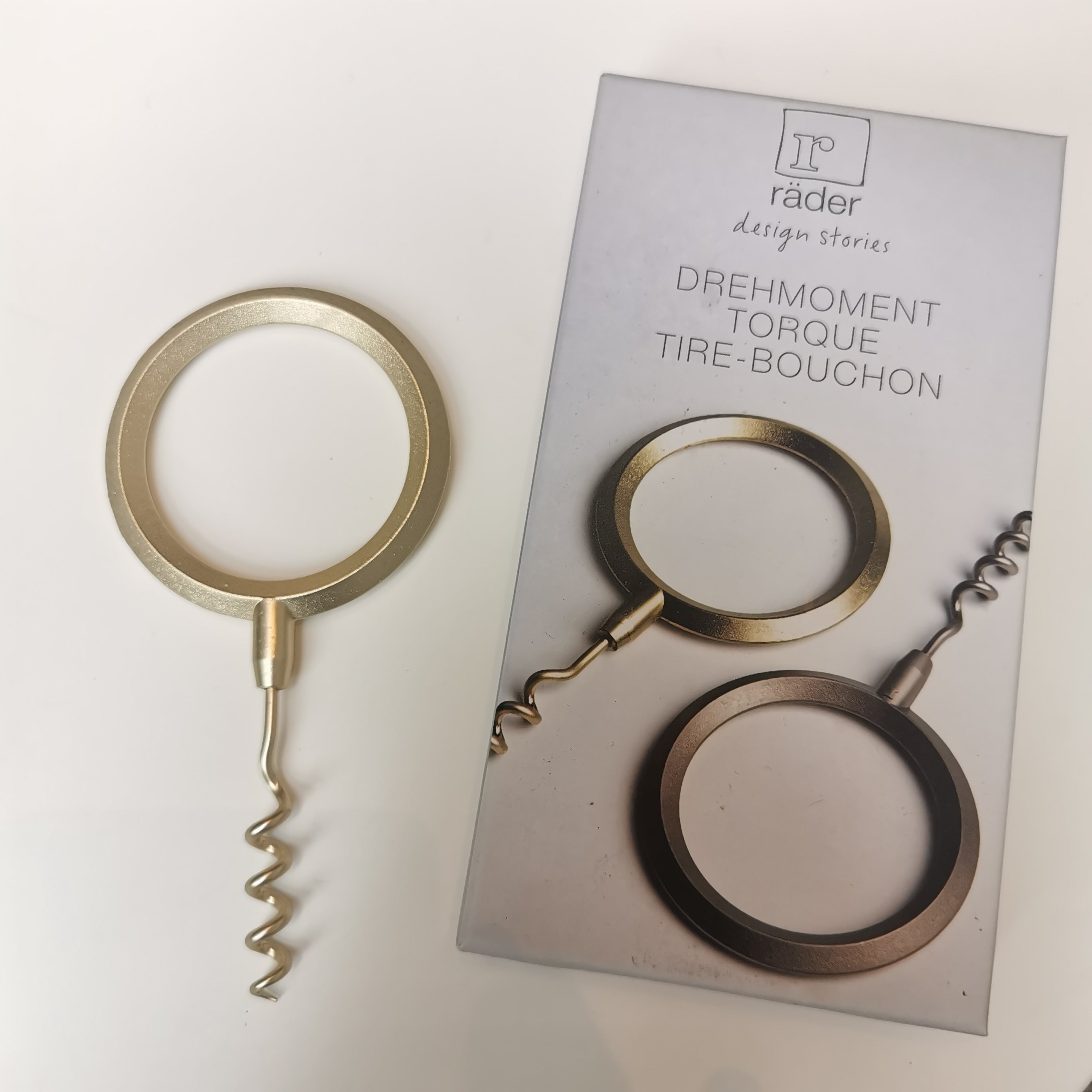 Korkenzieher Drehmoment von räder